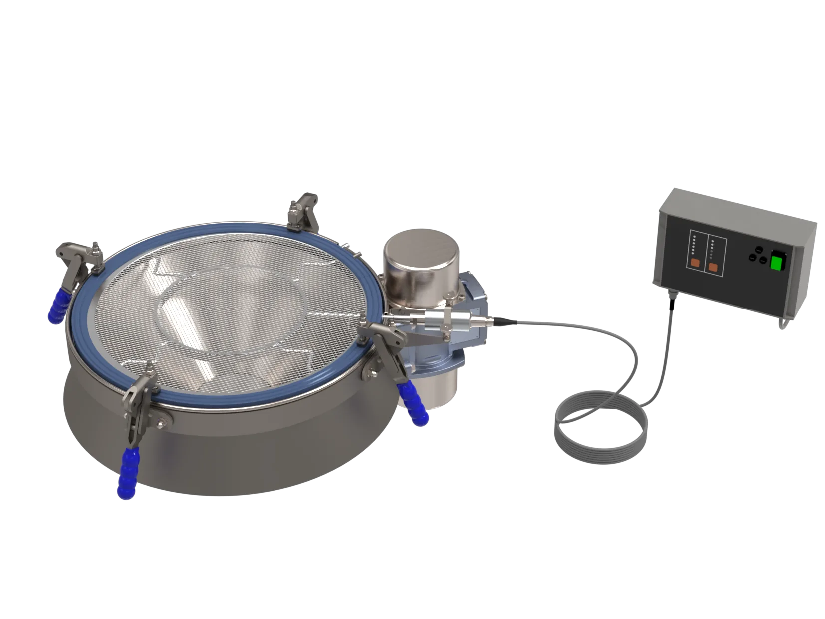 SM Ultrasonic Sieving System by Farleygreene