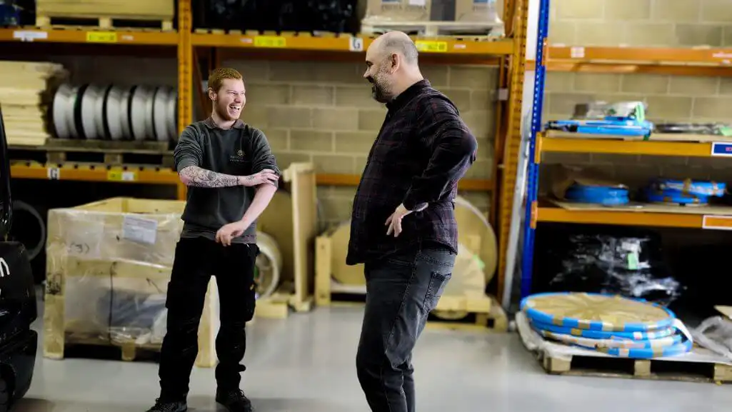 Anthony Hare and Daniel Smith Farleygreene Industrial Sieve Factory